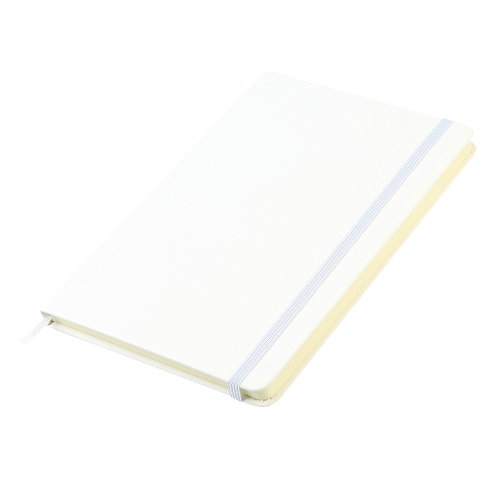 Блокнот A5 Monte в твёрдом переплёте, белый