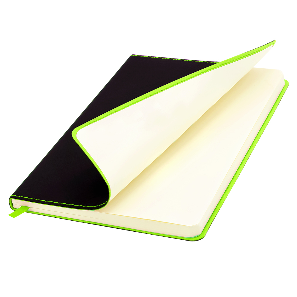 Блокнот A5 Blackjack в мягком переплёте, зелёный