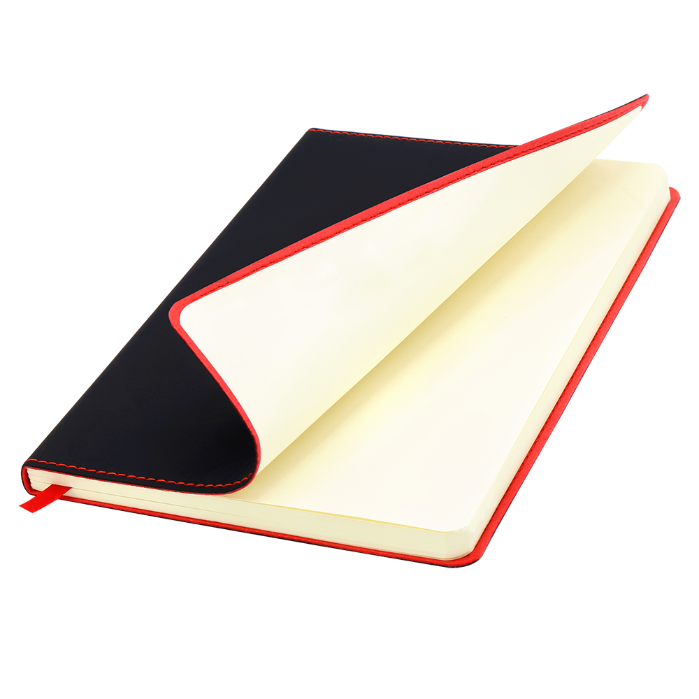 Блокнот A5 Blackjack в мягком переплёте, красный