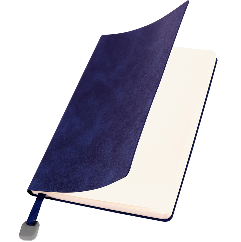 Ежедневник A5 недатированный Farfalla в мягком переплёте, синий