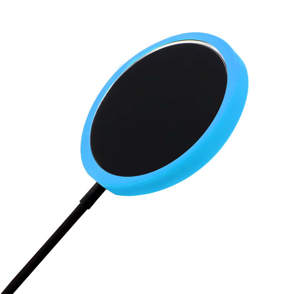 Беспроводное магнитное зарядное устройство Fomax 15W To Go, черный/голубой