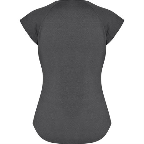 Спортивная футболка AVUS женская, ПЁСТРЫЙ ЭБЕНОВЫЙ S