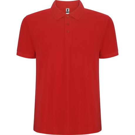 Футболка поло PEGASO PREMIUM мужская, КРАСНЫЙ XL
