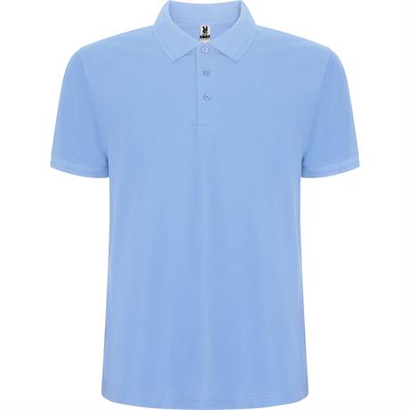 Футболка поло PEGASO PREMIUM мужская, НЕБЕСНО-ГОЛУБОЙ 3XL