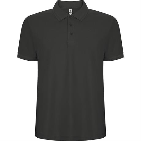 Футболка поло PEGASO PREMIUM мужская, ТЕМНЫЙ ГРАФИТ 3XL