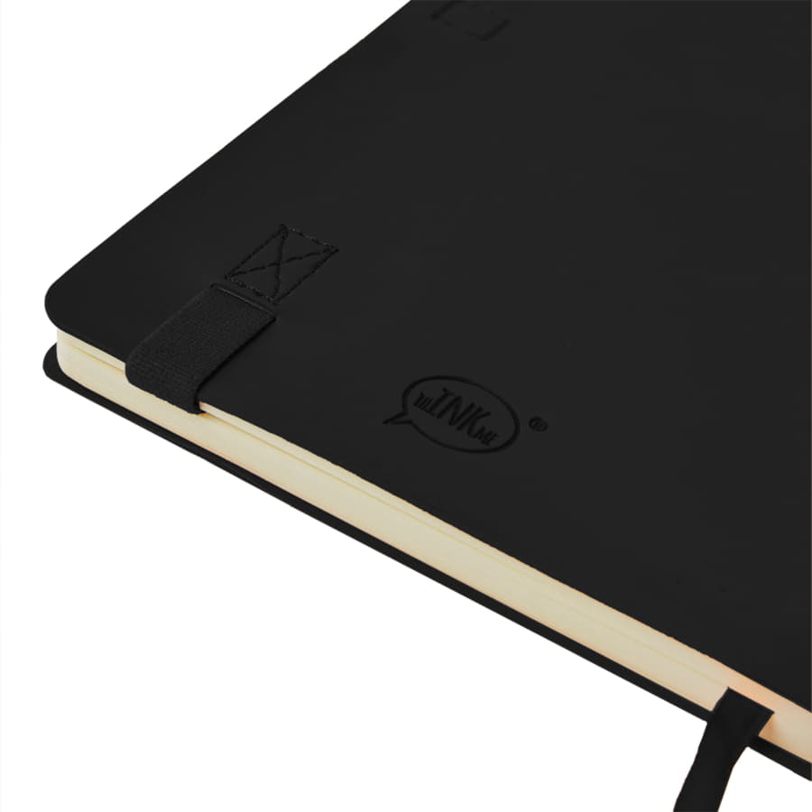 Бизнес-блокнот GRACY на резинке, формат А5, в линейку