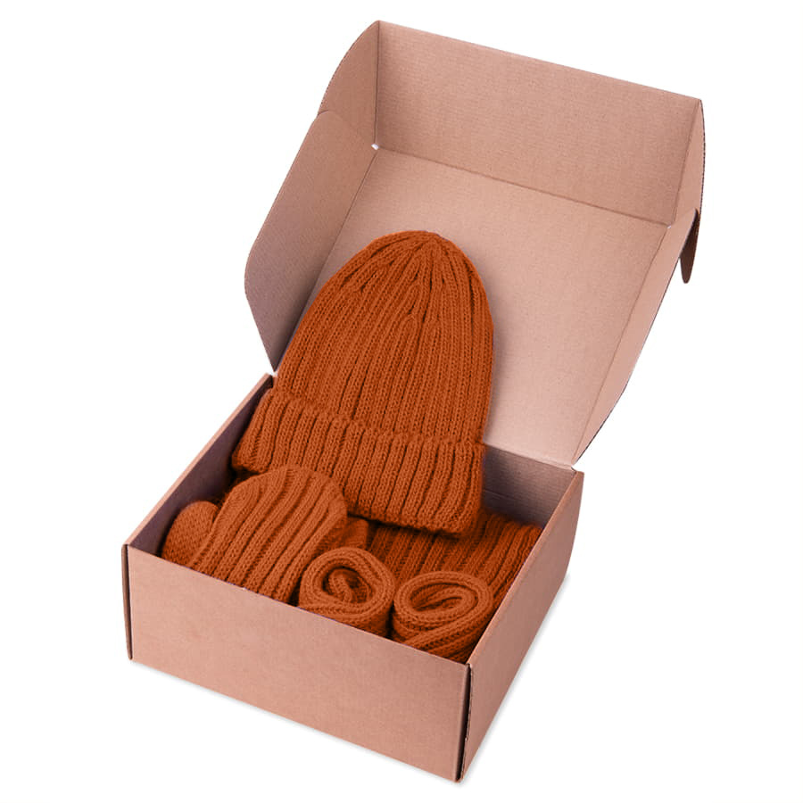 Шарф вязаный НАСВЯЗИ© шерсть/акрил