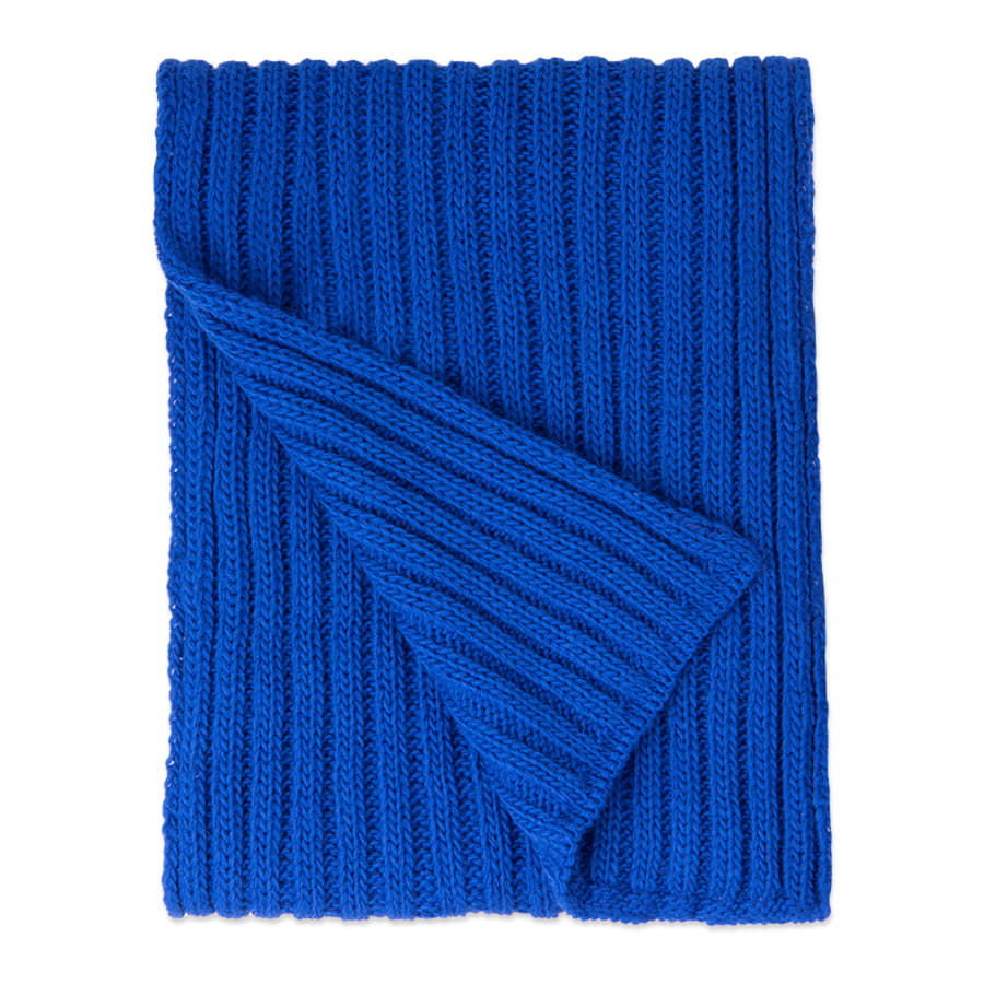 Шарф вязаный НАСВЯЗИ© шерсть/акрил