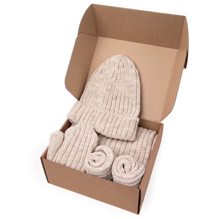 Шарф вязаный НАСВЯЗИ© шерсть/акрил