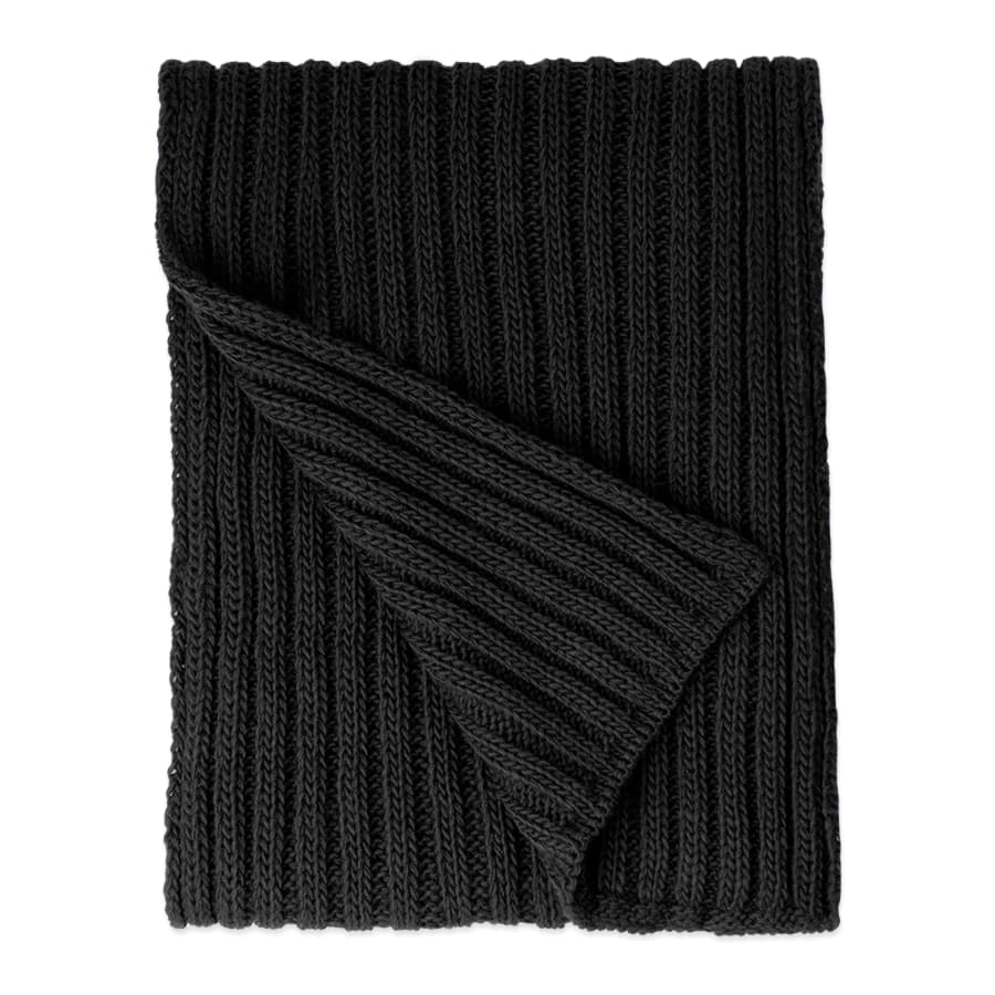 Шарф вязаный НАСВЯЗИ© шерсть/акрил