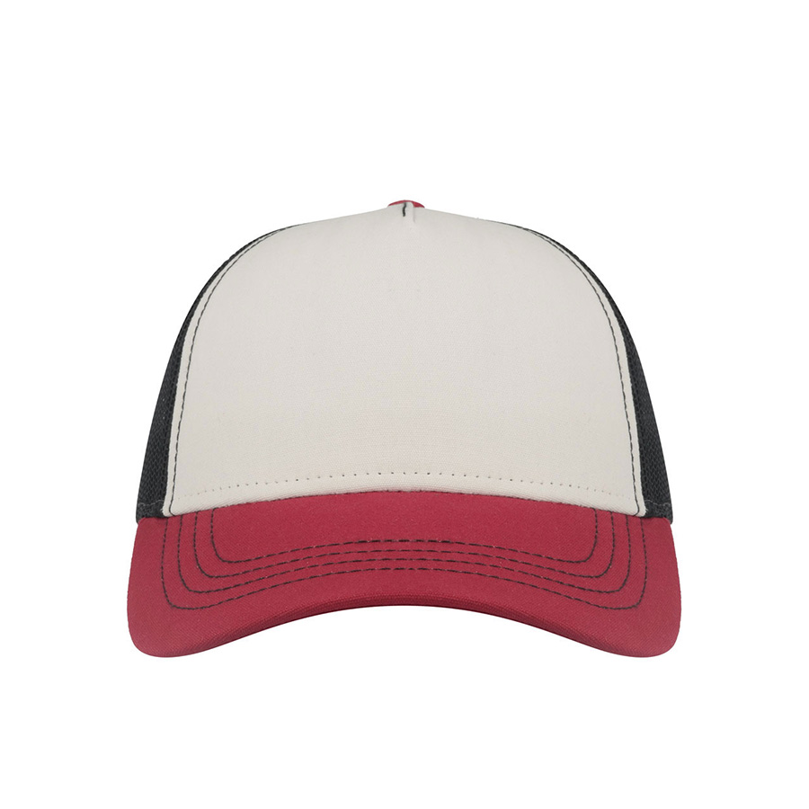 Бейсболка RAPPER CANVAS-S, 5 клиньев, пластиковая застёжка