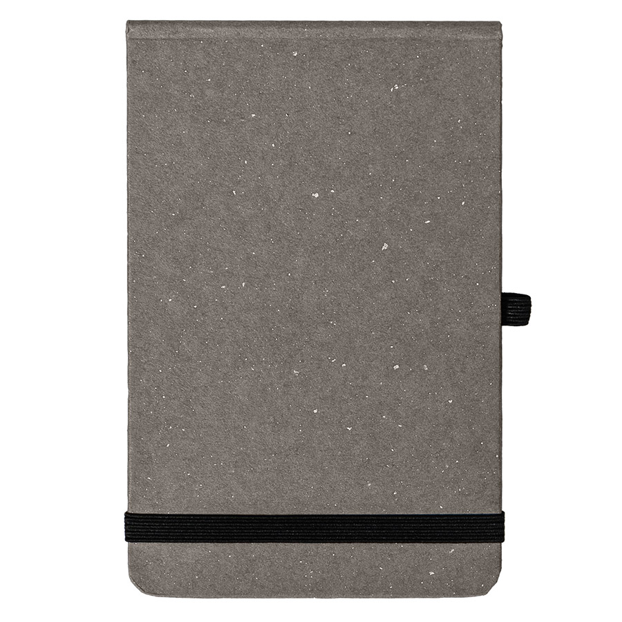 Блокнот MEMO, размер 90х140 мм, серый, блок в клетку