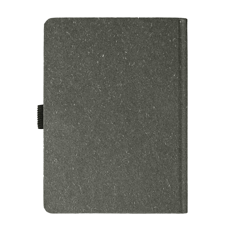 Блокнот MEMO, размер 130*170 мм, черный, блок в клетку