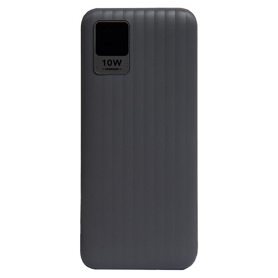Универсальный аккумулятор Wave 10 (10000 мАч), серый, 14,9х6.7х1,6 см