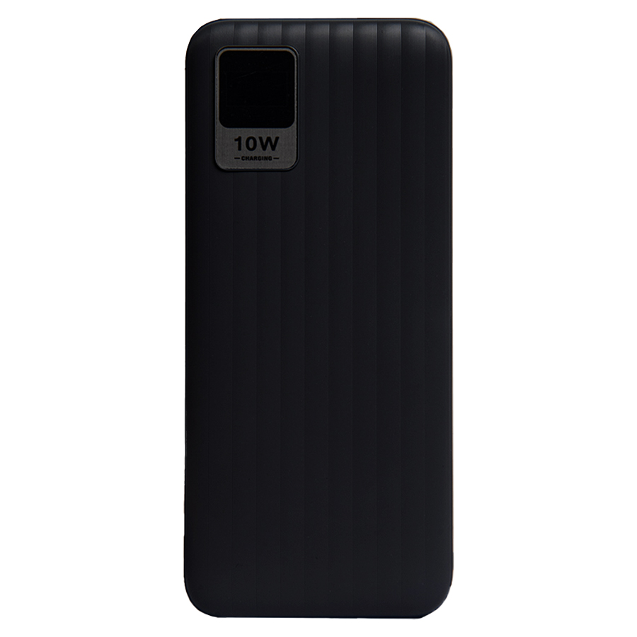 Универсальный аккумулятор Wave 10 (10000 мАч), черный, 14,9х6.7х1,6 см