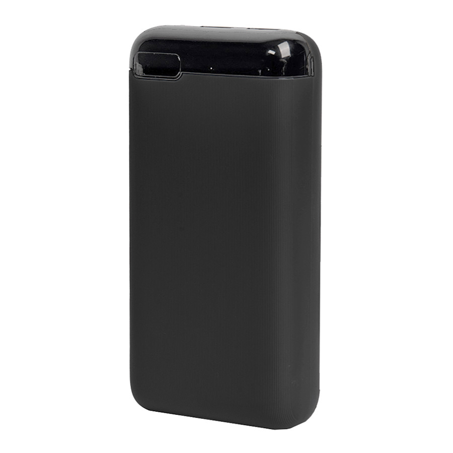 Универсальный аккумулятор Num 20 (20000 мАч), черный, 14,6х7.0х2,75 см