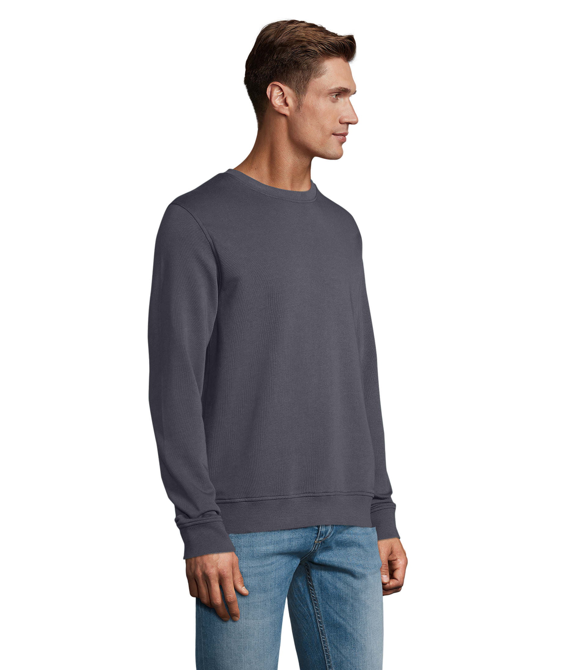 Толстовка свитшот унисекс COMET 280 из органического хлопка