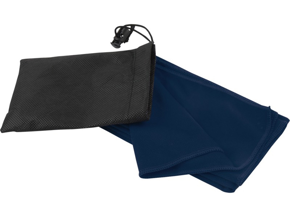 Полотенце спортивное Lucas из переработанного полиэстера, 30х80 см