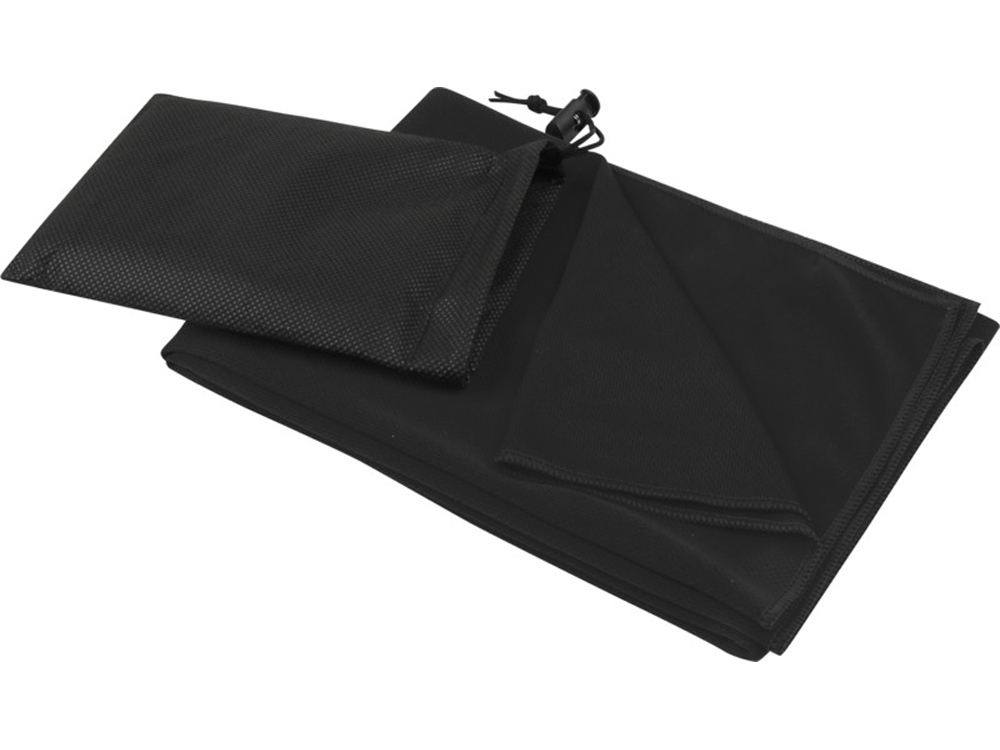 Полотенце спортивное Lucas из переработанного полиэстера, 50х100 см