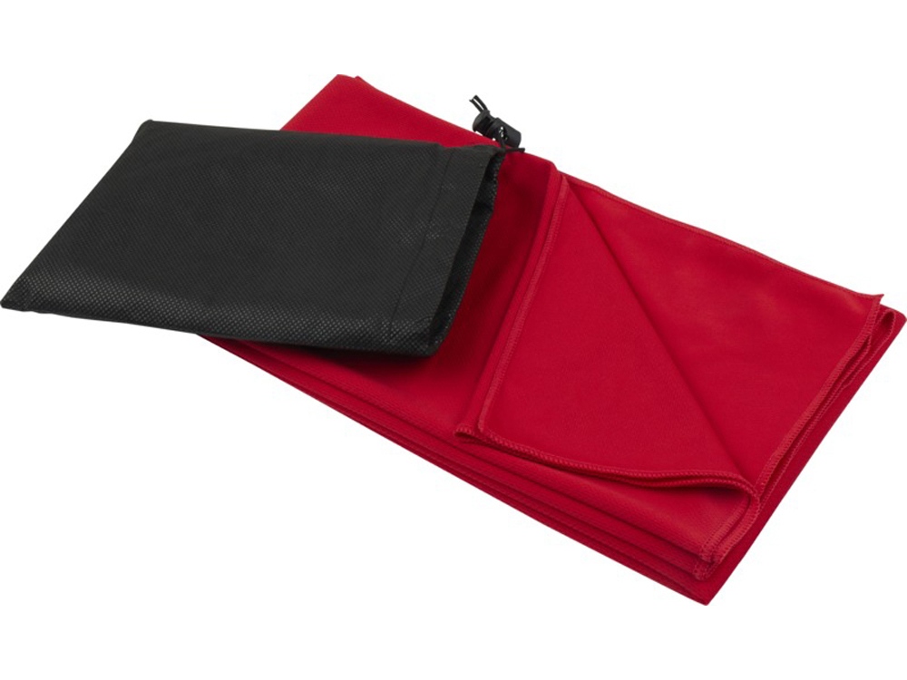 Полотенце спортивное Lucas из переработанного полиэстера, 50х140 см