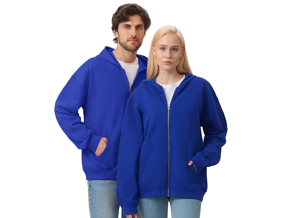 Толстовка оверсайз с капюшоном на молнии Monaco