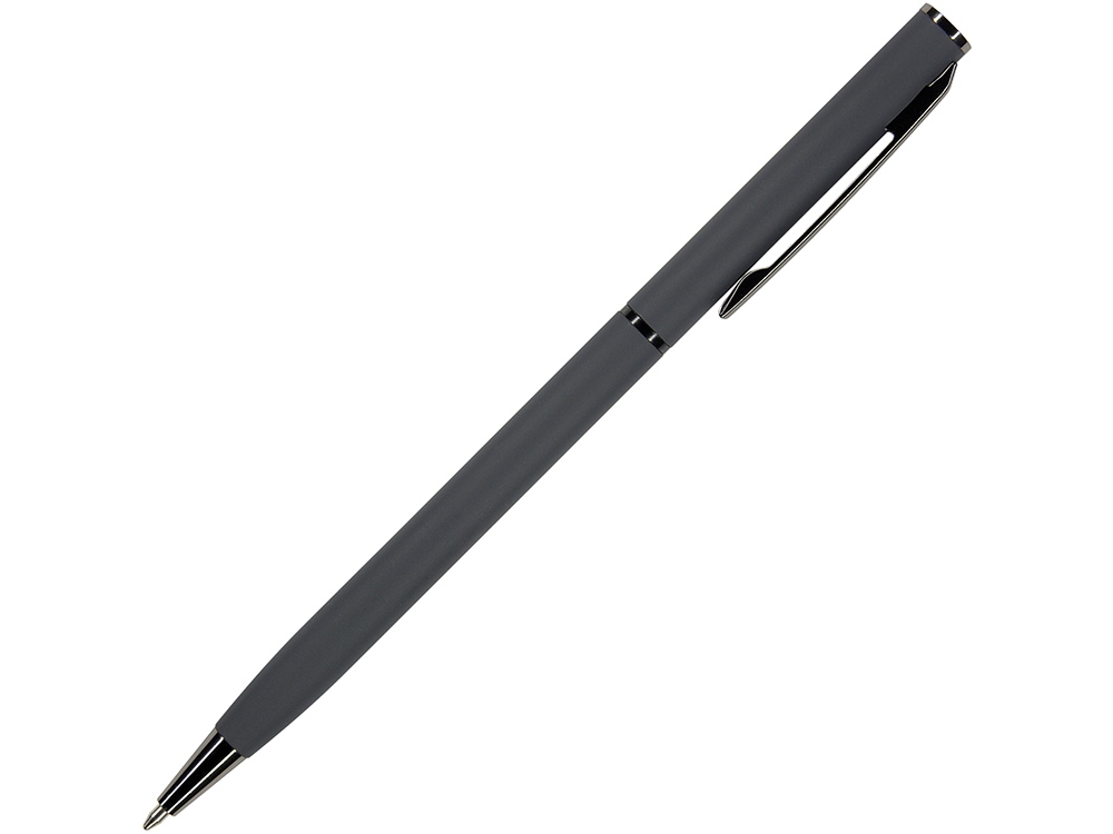 Ручка металлическая шариковая Palermo, софт-тач