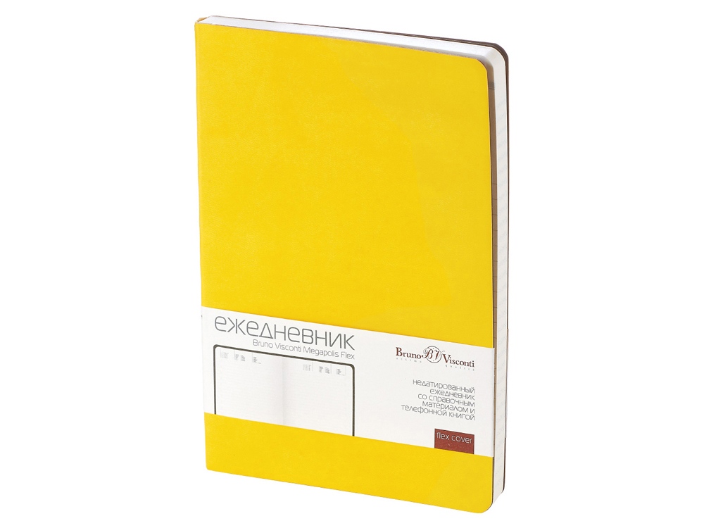 Ежедневник недатированный А5 Megapolis Velvet Flex