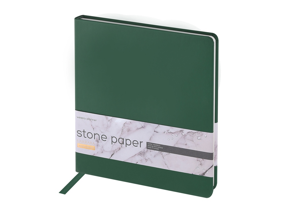 Еженедельник с каменной бумагой А5+ Carrara
