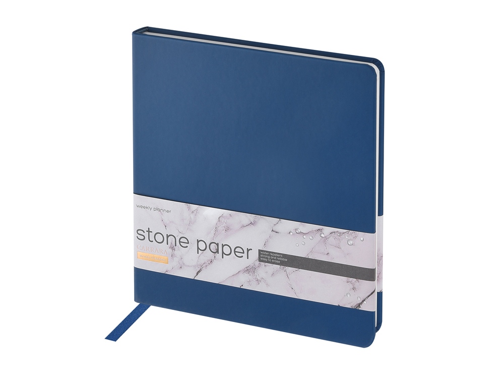 Еженедельник с каменной бумагой А5+ Carrara