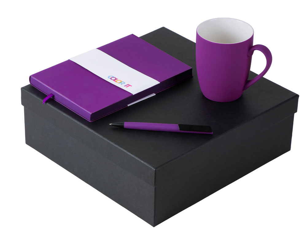 Подарочный набор COLOR IT с блокнотом, ручкой и кружкой