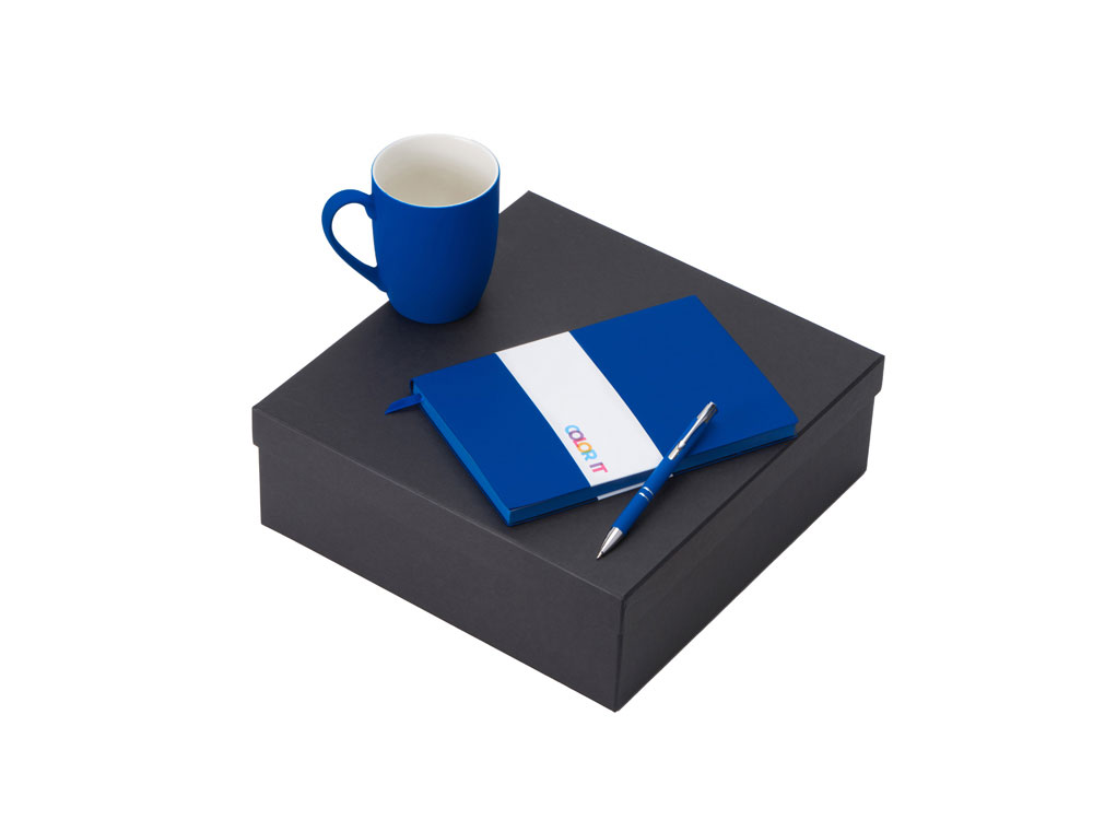 Подарочный набор COLOR IT с блокнотом, металлической ручкой и кружкой