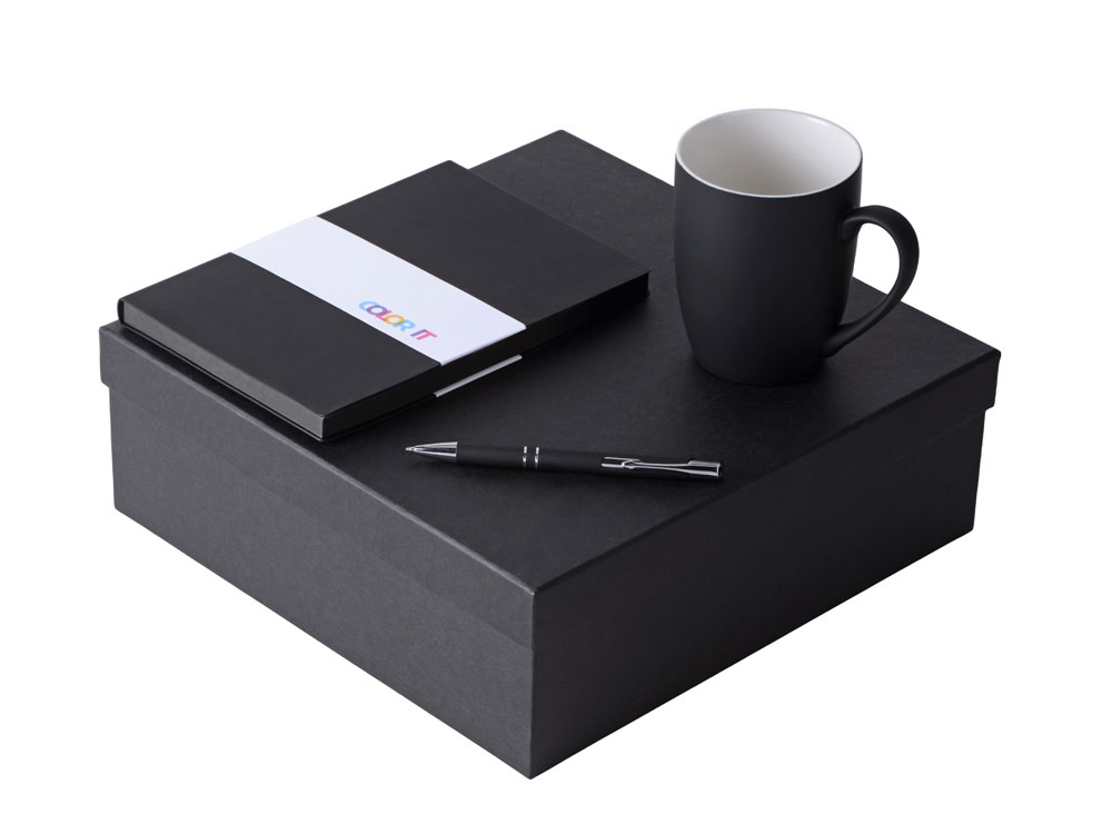 Подарочный набор COLOR IT с блокнотом, ручкой и кружкой