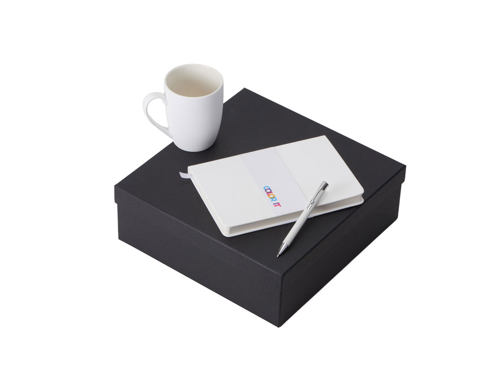 Подарочный набор COLOR IT с блокнотом, металлической ручкой и кружкой