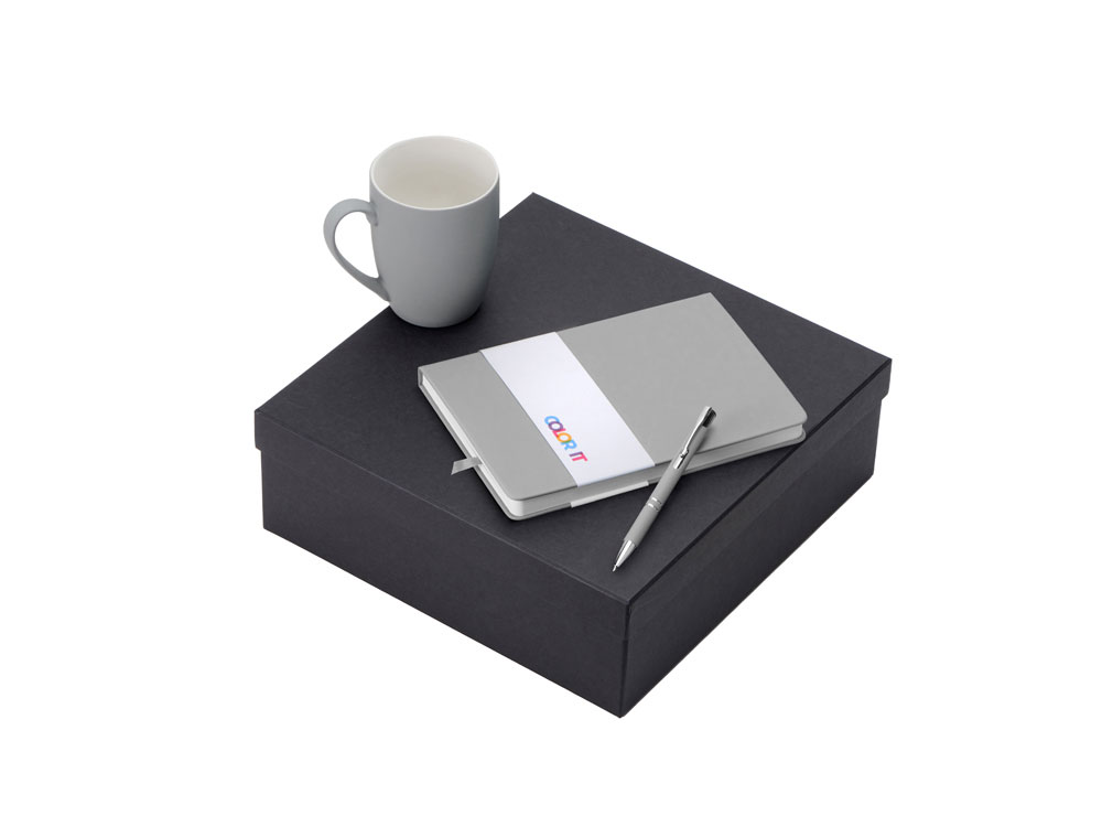 Подарочный набор COLOR IT с блокнотом, металлической ручкой и кружкой