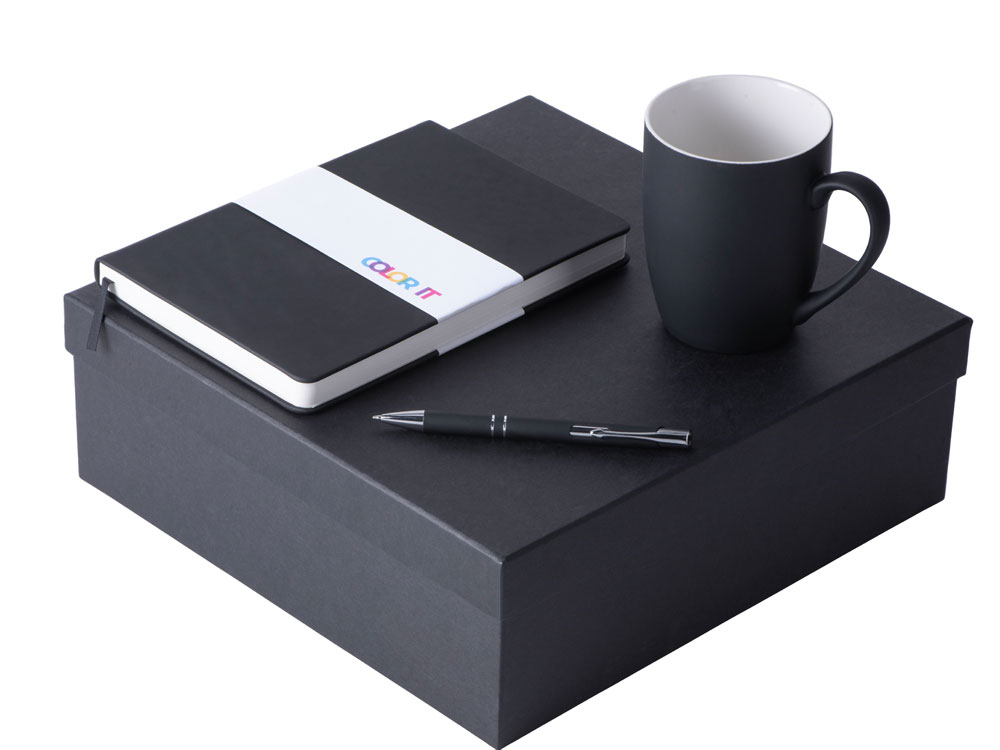 Подарочный набор COLOR IT с блокнотом, ручкой и кружкой