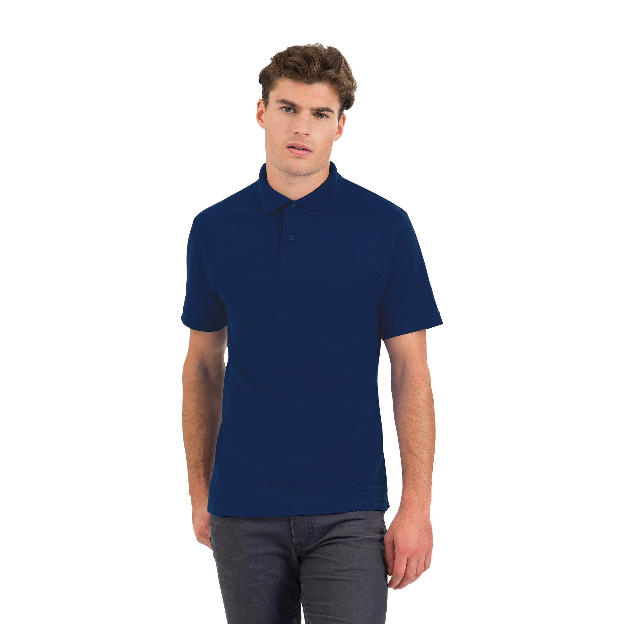 Футболка теннисная ID.001, темно-синий, размер XXXL