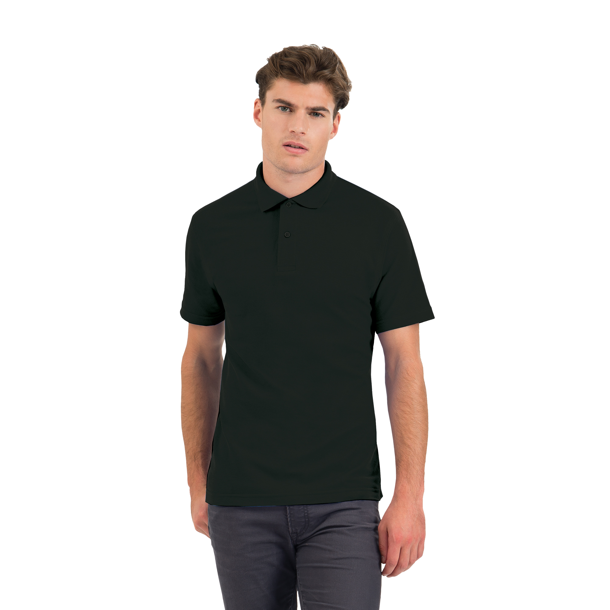 Футболка теннисная ID.001, черный, размер XXL