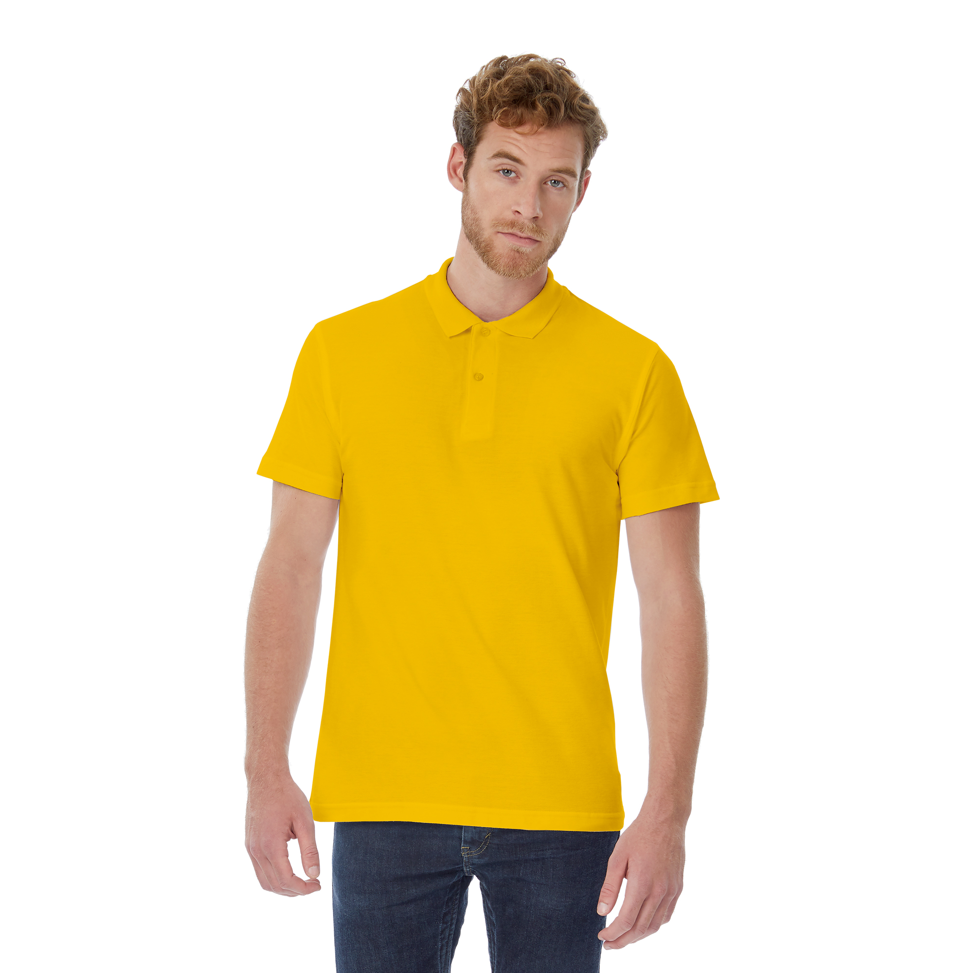 Футболка теннисная ID.001, золотисто-желтый, размер XXXL