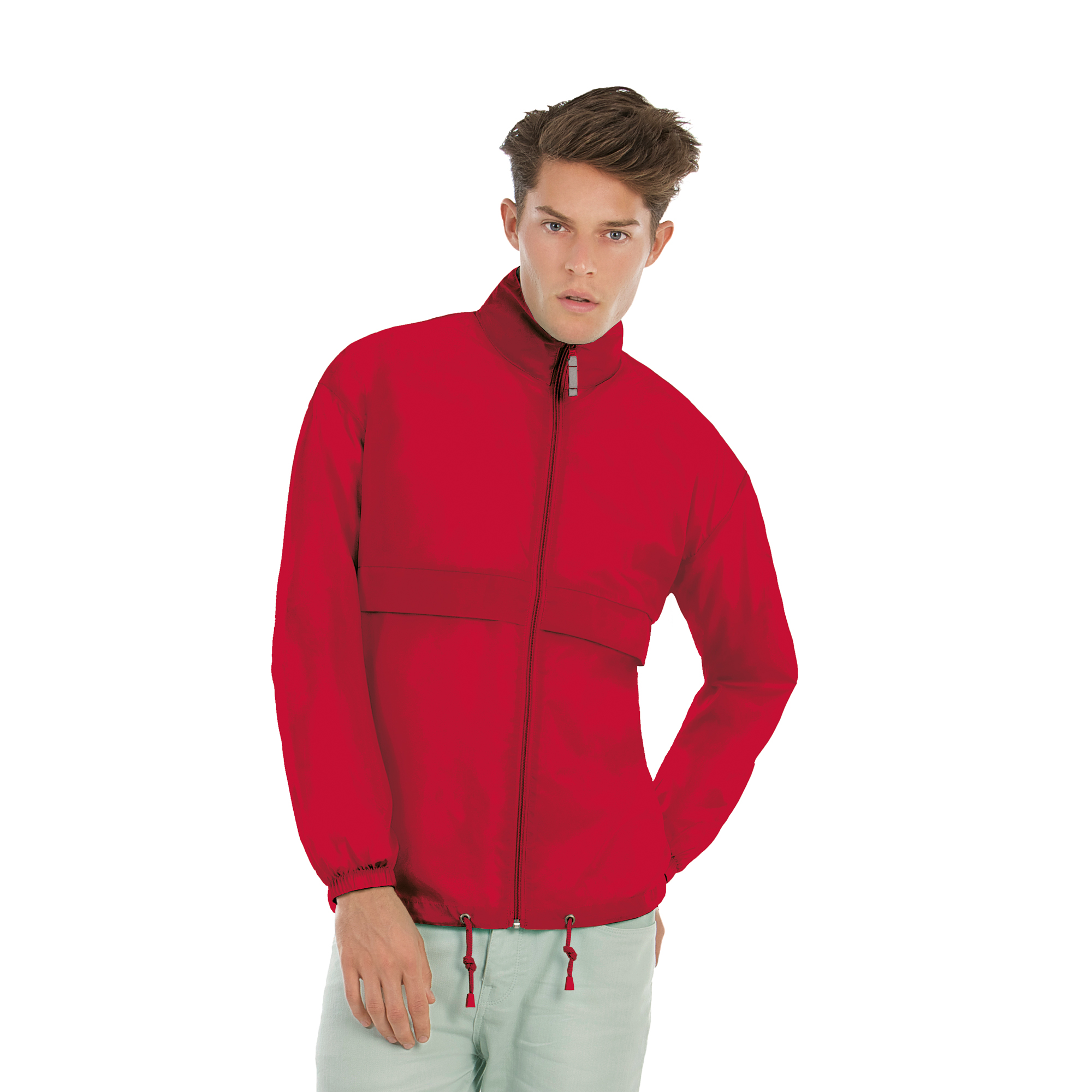 Ветровка Sirocco, красный, размер XL