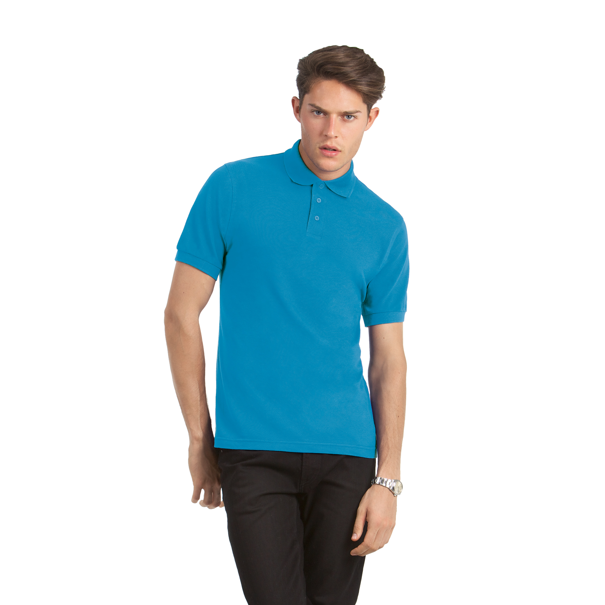 Футболка теннисная Safran, ярко-бирюзовый, размер XXL