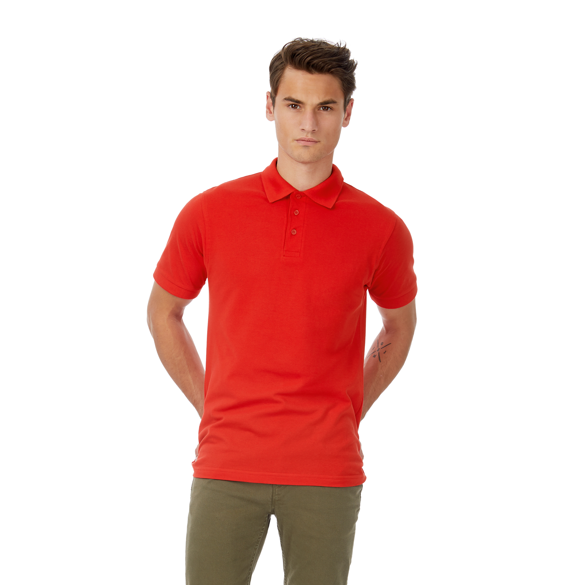 Футболка теннисная Safran, красный, размер XL