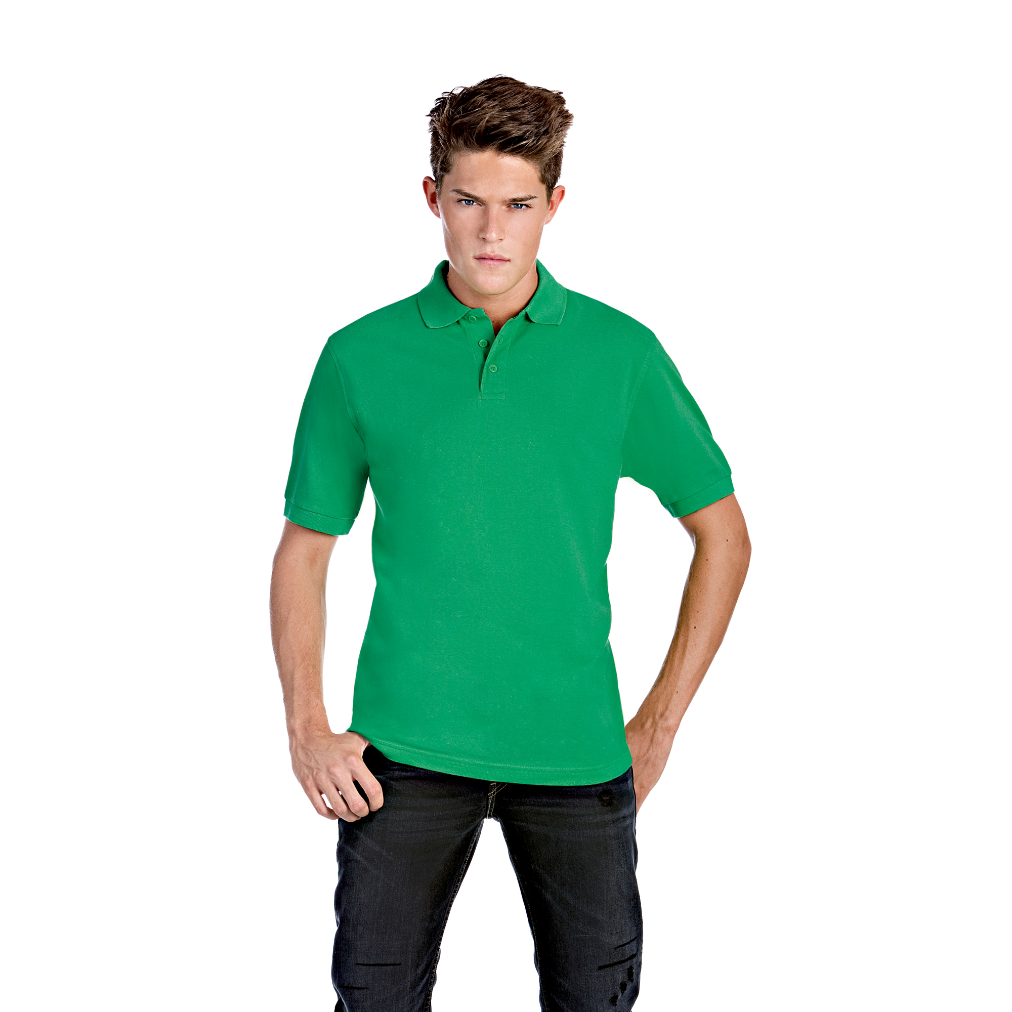 Футболка теннисная Safran, ярко-зеленый, размер XXL