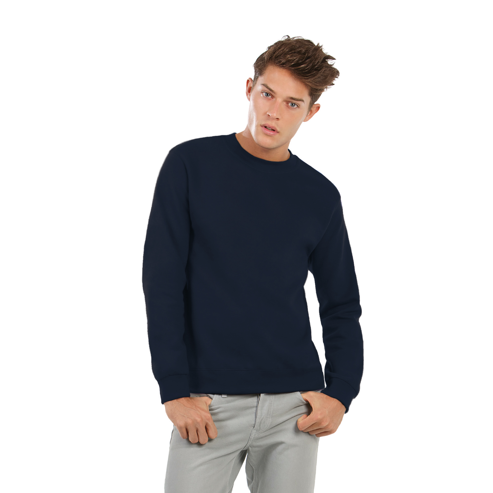 Фуфайка ID.002, темно-синий, размер XXL