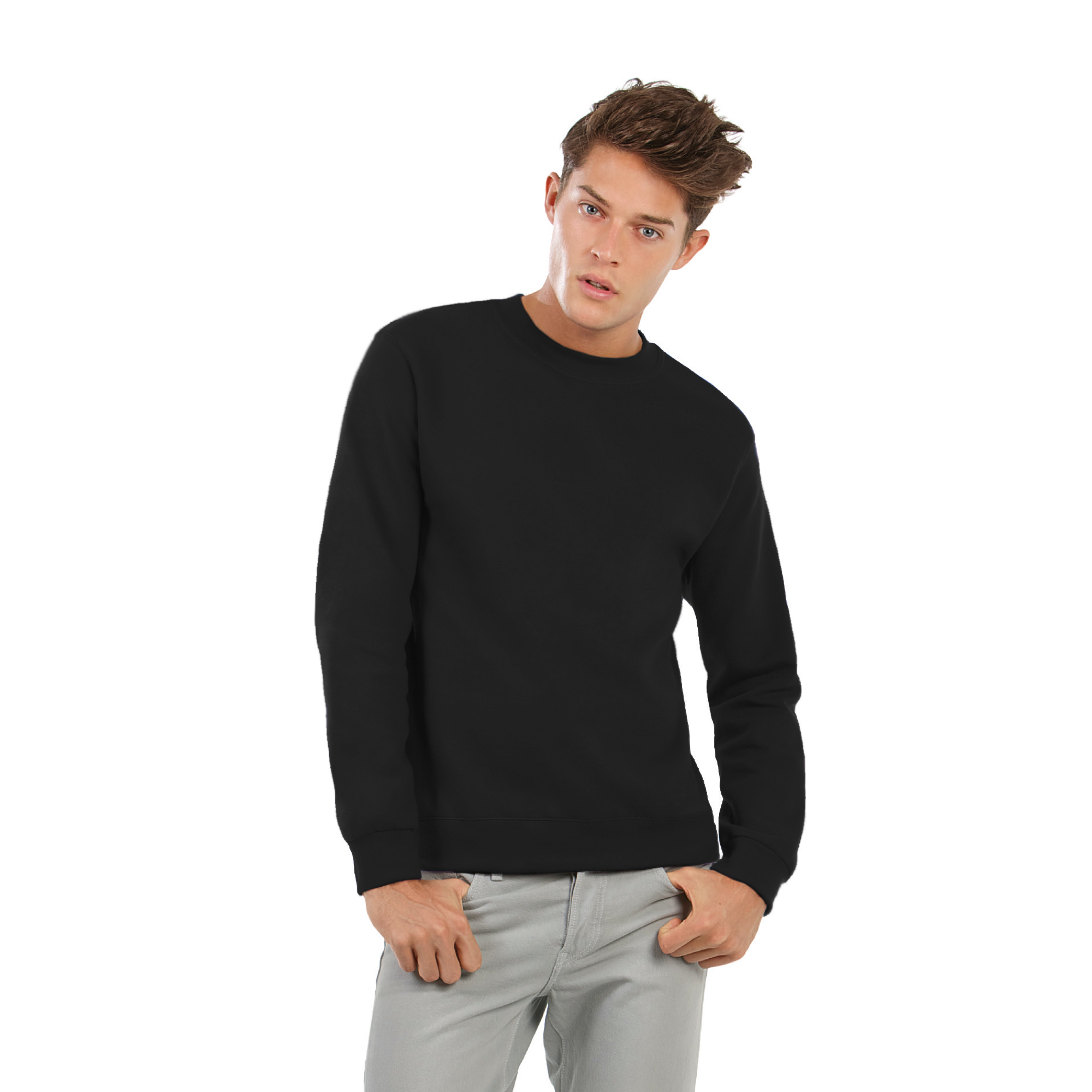 Фуфайка ID.002, черный, размер S