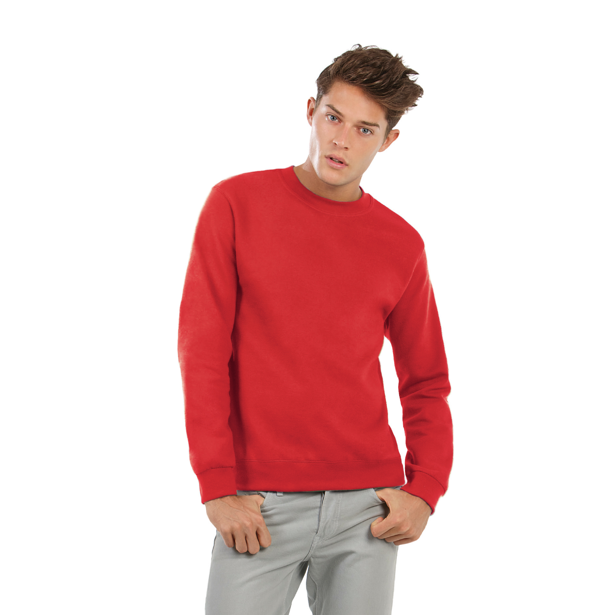 Фуфайка ID.002, красный, размер XXXL