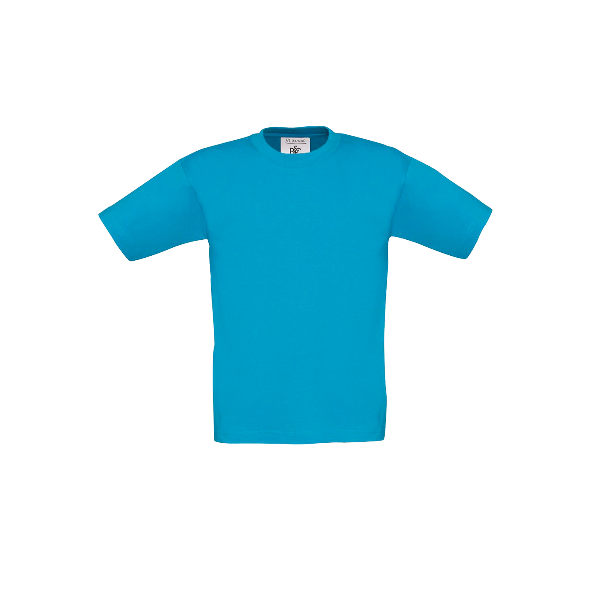 Футболка детская Exact 150/kids, ярко-бирюзовый, размер 5/6