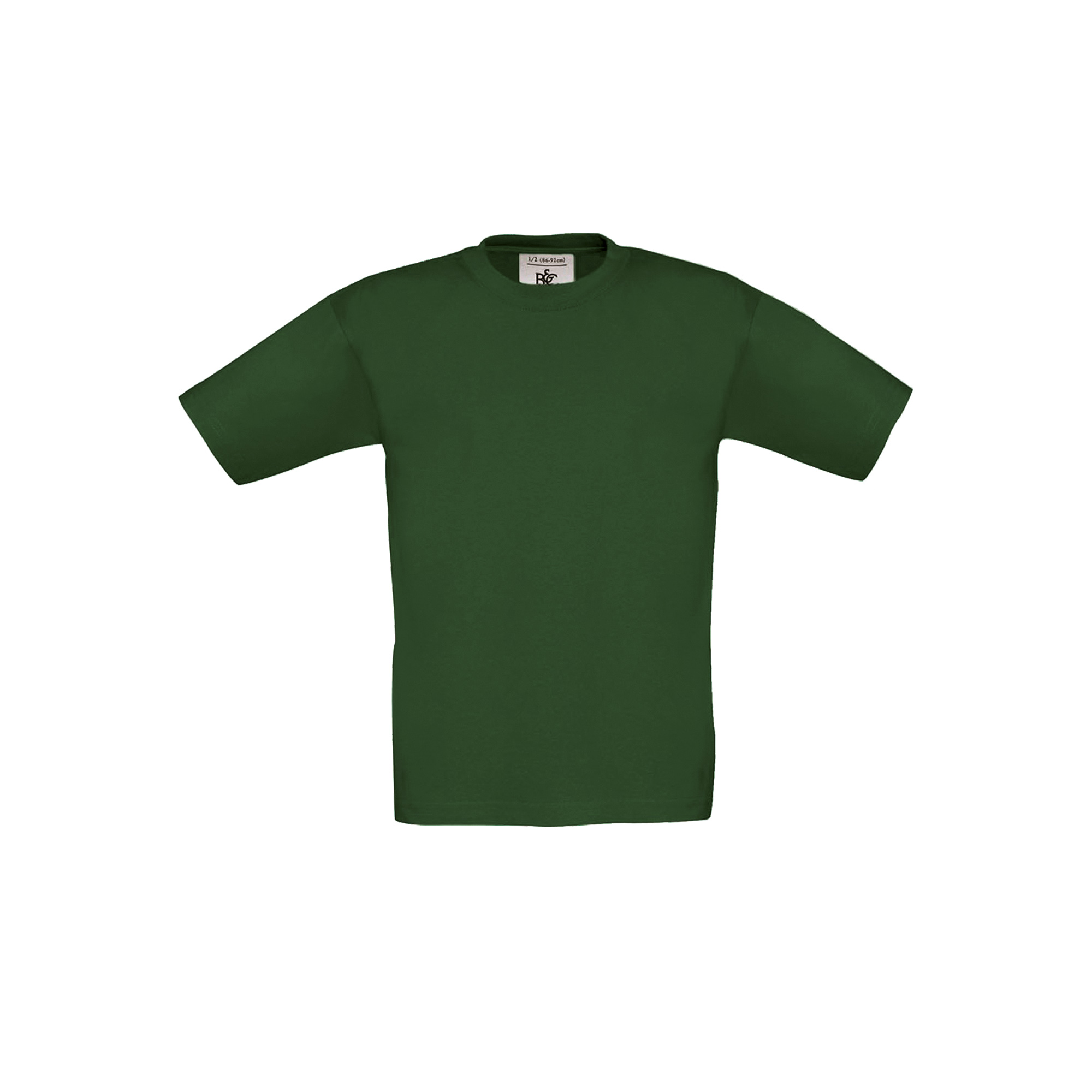 Футболка детская Exact 150/kids, темно-зеленый, размер 3/4