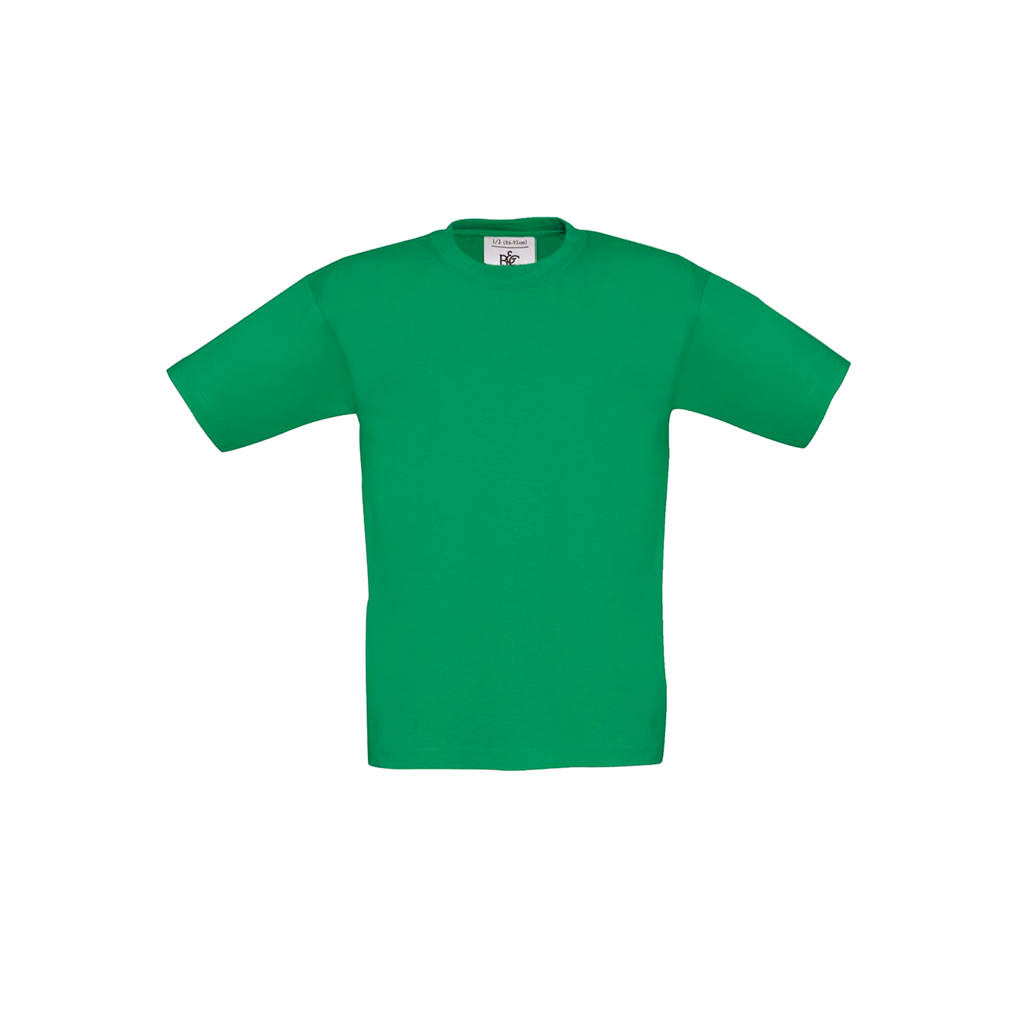 Футболка детская Exact 150/kids, ярко-зеленый, размер 7/8