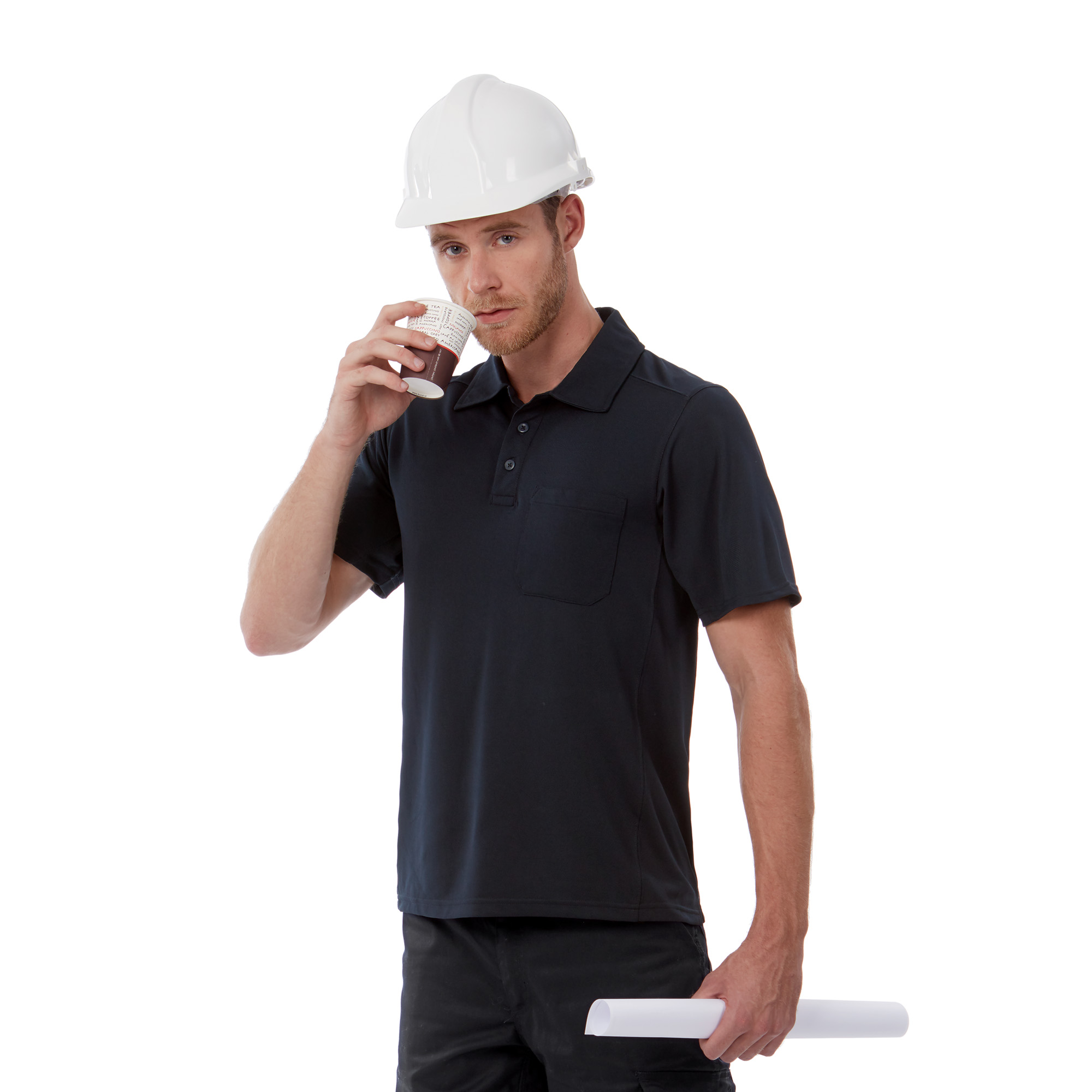 Поло CoolPower PRO Polo, темно-синий, размер M