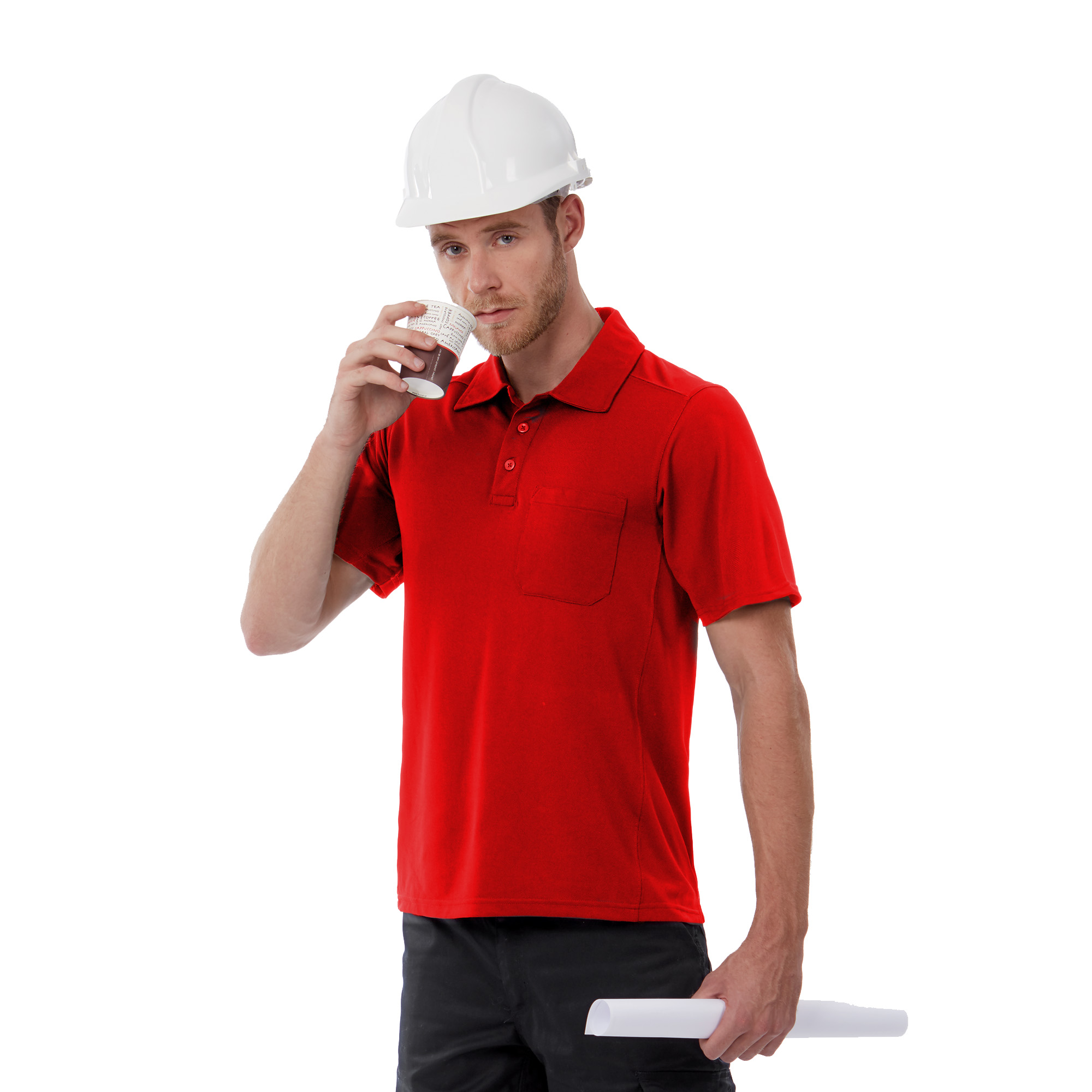 Поло CoolPower PRO Polo, красный, размер XL